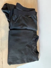 Men's Patagonia Capilene Midweight Base Layer Long John Legging Set Warm Black