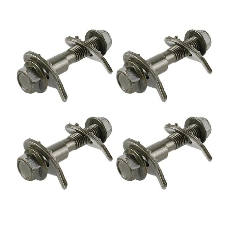 4PCS CAR FRONT & REAR CAMBER ALIGNMENT 15MM ADJUSTABLE CAM BOLTS KIT UNIVERSAL