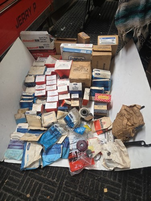 #ad #ad LOT OF NOS FORD PARTS 60#x27;s 70#x27;s 80s MIXED LOT OF PARTS 75 Pieces $95.00