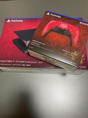 MONSTER HUNTER WILDS PS5 Cover und DualSense Wireless Controller Limited Edition