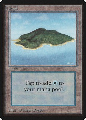 MTG  Island (A)  - Beta #292