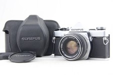 NEAR MINT w/ Case Olympus OM-1 ZUIKO AUTO-S 50mm f/1.8 SLR Film Camera