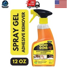 GOO GONE Original ADHESIVE Glue Gum Remover Fresh Citrus  Surface Safe 12Oz