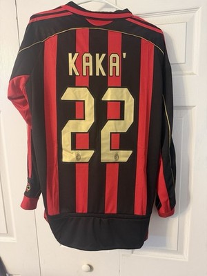 KAKA' #22 AC Milan Jersey 2006/2007 Long Sleeve Retro Vintage