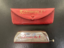 Hohner Chrometta 8 key C with case Germany GREAT CONDITION