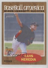 2011 Heritage Minor League Edition Baseball America All-Star Luis Heredia 3v8