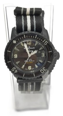 BLANCPAIN SWATCH Scuba Fifty Fathoms Ocean of BLANCPAIN Wristwatch Works Men