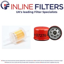 Filter Kit for Ligier Ambra 500 w/Lombardini LDW502 Diesel 5hp 4kW Eng 1996/01->