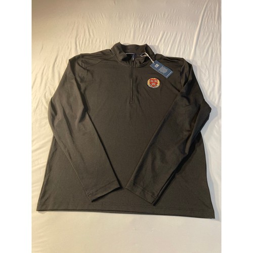 Harvard University Crimson Cutter & Buck Quarter-Zip Men’s L