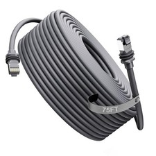 Standard 75 Ft Cable for Starlink Gen 3 Outdoor Waterproof Replacement Cable