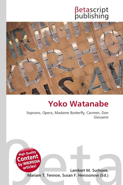 Lambert M. Surhone (U. A.) | Yoko Watanabe | Taschenbuch | Englisch (2026)-image