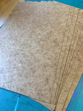 Stencil Card, make your own stencil, Oiled manilla 10 x sheets