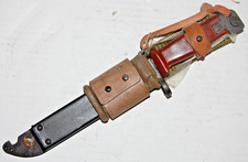 Vintage Rifle Knife Bayonet w/ Scabbard & Frog - Unissued