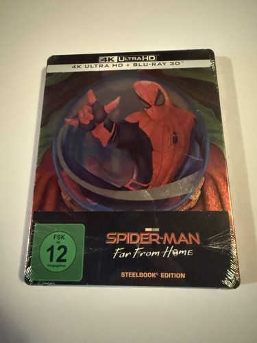 Spider-Man: Far from Home + 4K Ultra HD Steelbook  + Neu & OVP - Bild 1 von 2