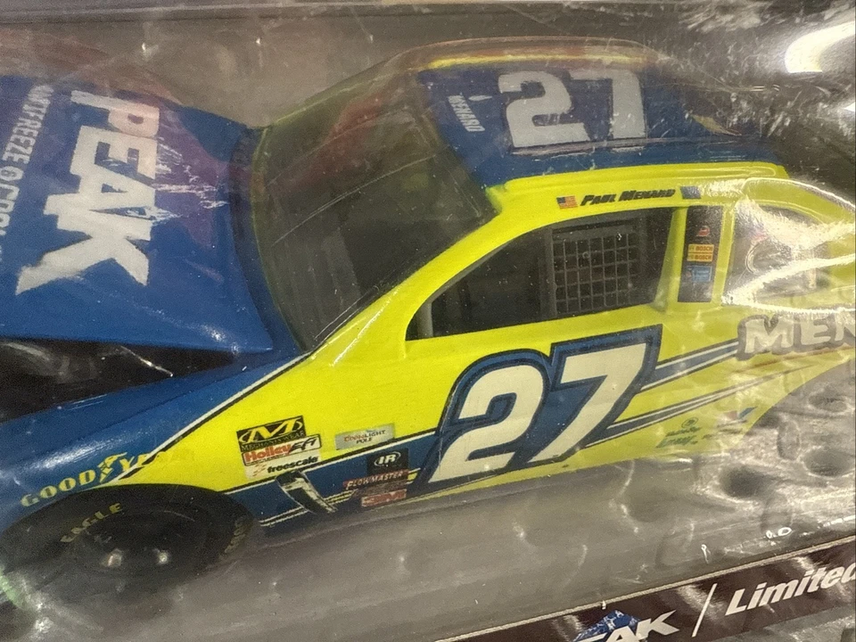 Nascar 2016 Paul Menard #27 Menards Peak Menards Gold Line 1:24 Diecast VHTF - Image 4 of 4