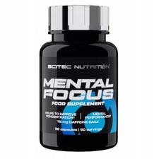 SCITEC MENTAL FOCUS 90/180/270 kapseln zur Steigerung der Gedächtnis