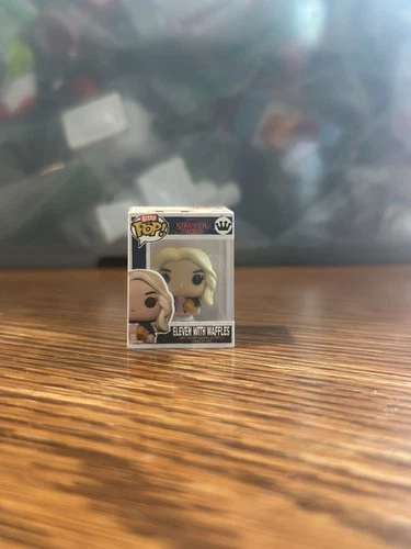 Funko Bitty Pop Stranger Things Eleven With Waffles And Wig