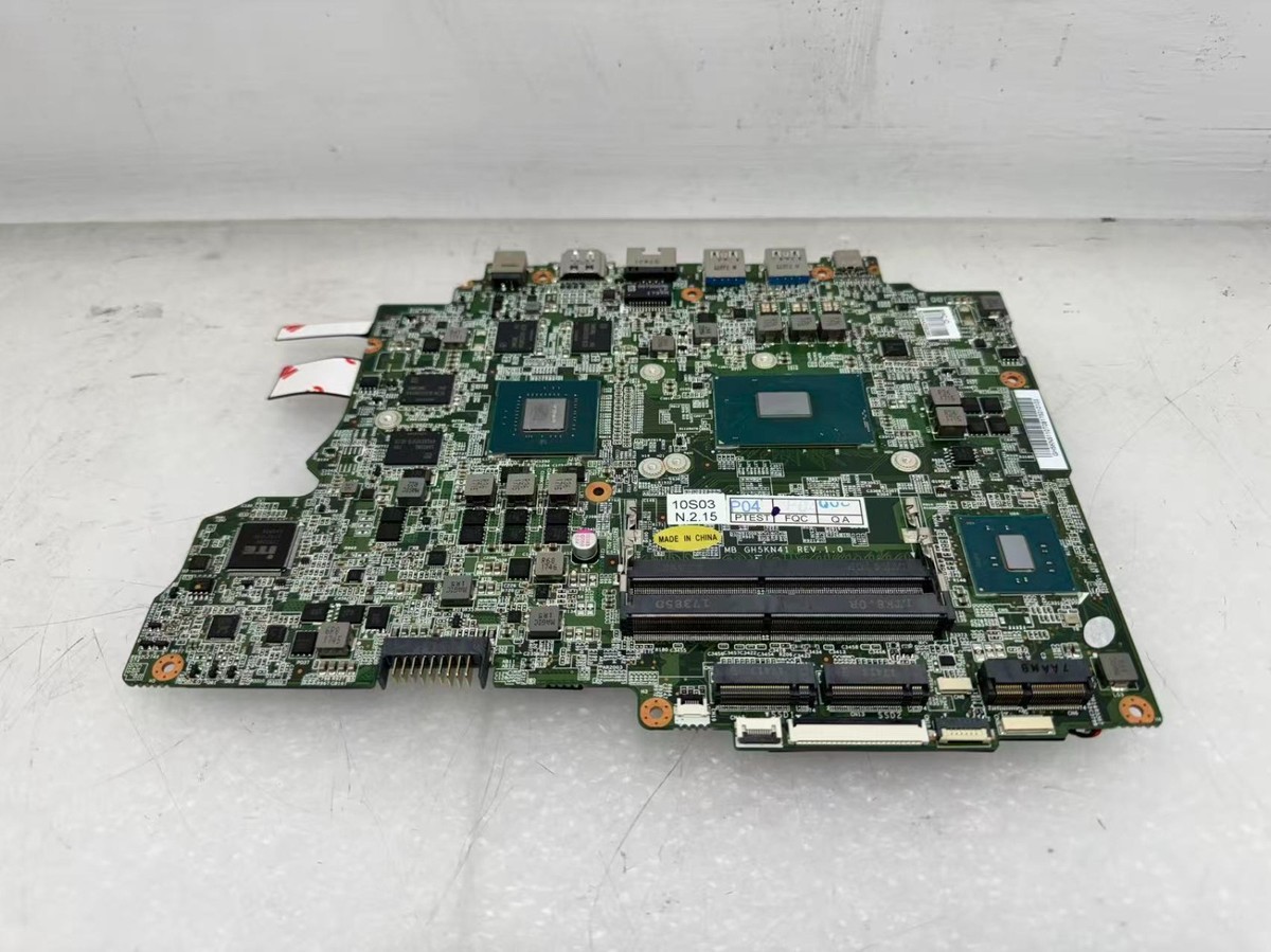 GH5KN41 REV 1.0 Laptop Motherboard i7-7700HQ @2.8GHz GeForce GTX