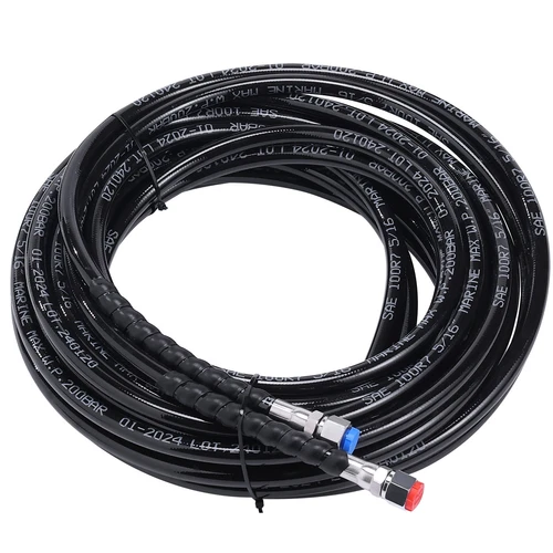 Boat Hydraulic Steering System Kit Marine Outboard Steering 90HP Outboard - 第 12 张/共 12 张