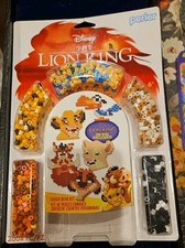 NEW Perler Fused Bead Activity Kit DISNEY THE LION KING 2004 beads 2 pegboards 