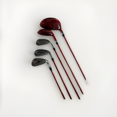 Nike VRS Youth Junior Red Golf Set With 6 Clubs Right Handed