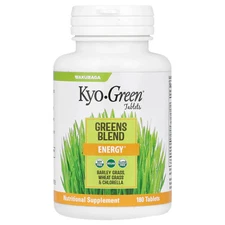 Wakunaga - Kyolic Kyo-Green Phytonutrient Source Energy 180 Tablets Gluten-Free,