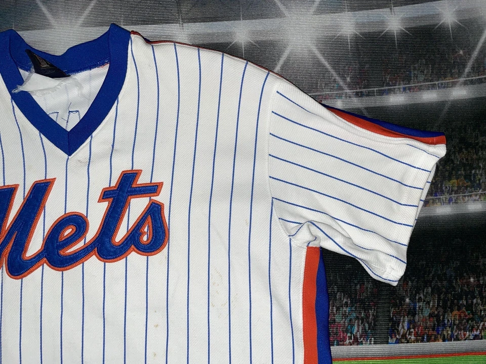 Camiseta De Colección New York Mets Tom Seaver #41 Colección Majestic Cooperstown Talla Grande Foto 3 de 4