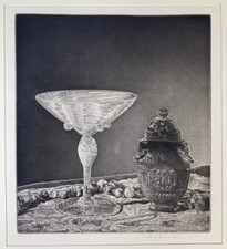 John Taylor Arms CRYSTAL AND JADE Etching 1940 Associated American Artists