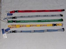 NBA Various Basketball Teams Lakers Celtics Spurs Heat Mavericks Lanyards NWT