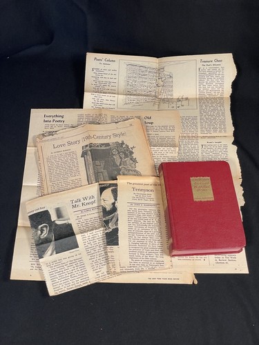 1948 ANTHOLOGY OF THE WORLD’S BEST POEMS Memorial Edition Vol 4 By Edwin Markham