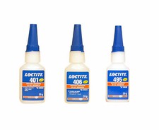 Loctite 401,406,495 Instant adhesive super glue