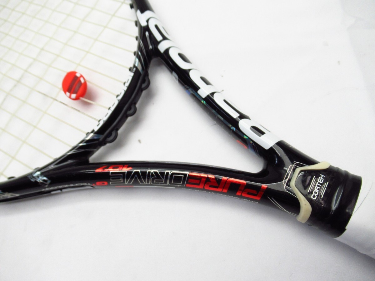 2012 BABOLAT PURE DRIVE 107 TENNIS RACQUET (4 1/8) NEW GRIP