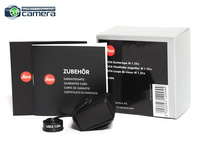 Leica Viewfinder Magnifier M 1.25x 12004 for M Series Cameras *BRAND NEW*