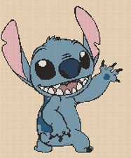 Lilo and Stitch - STITCH Counted Cross Stitch CHART No. 10-198