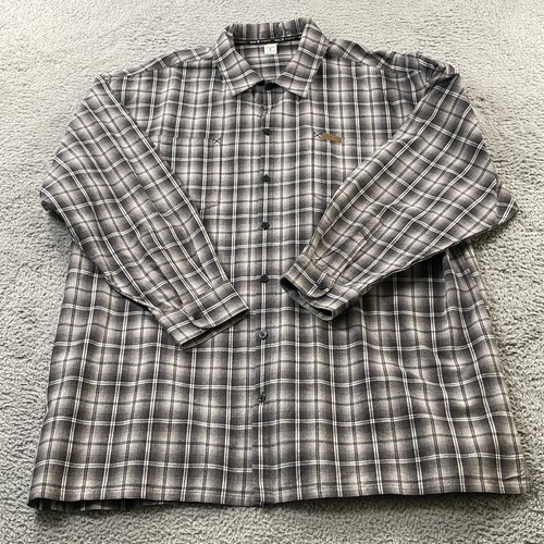 State Property Flannel Shirt Jacket Mens 3XL 100% Cotton Y2K Roccawear Oversized