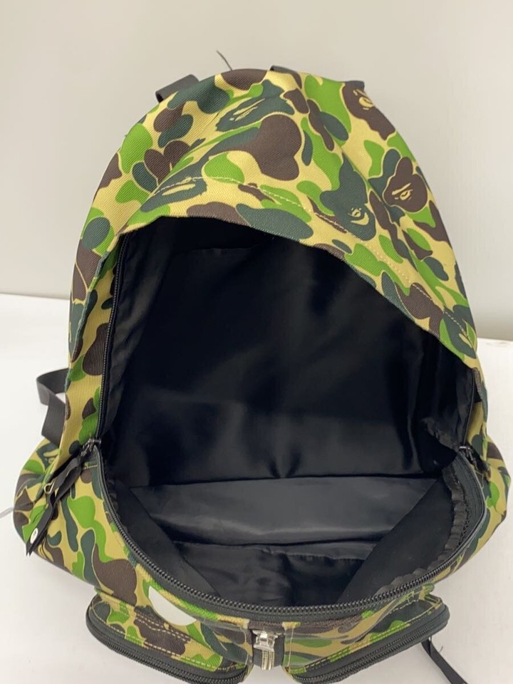 A Bathing Ape Backpack/Polyester/Khk/Camouflage eBay