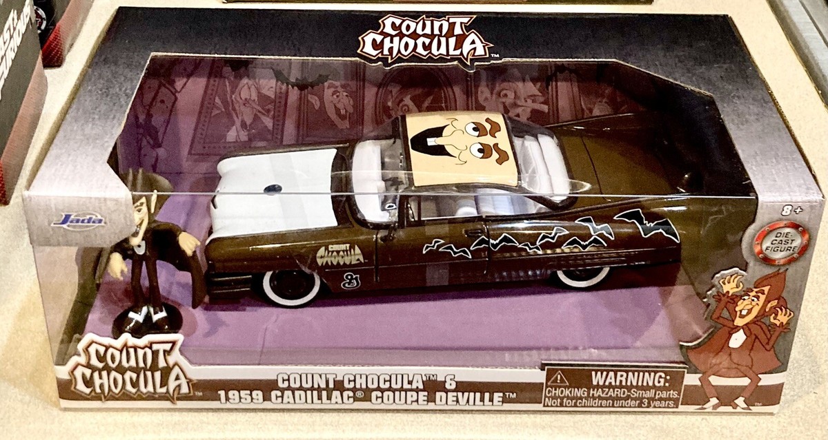 🏁 Jada Count Chocula & 1959 Cadillac Coupe DeVille 1/24
