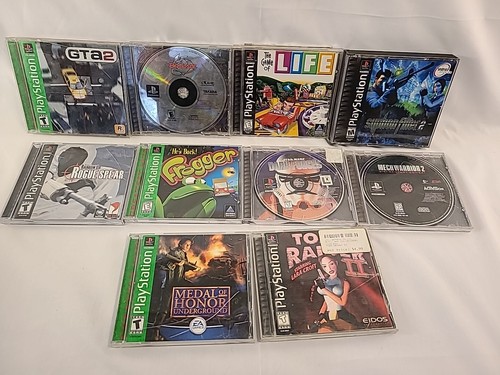Lot De 10 Manettes Compatibles PS1 Et PSone - Neuves Pour Rétrogaming