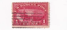 STAMP US SCOTT Q1 "Post Office Clerk" 1 CENT 1913 Parcel Post USED -P