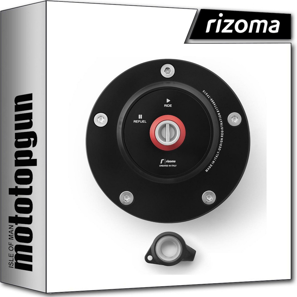 RIZOMA TF010B FUEL TANK CAPS KAWASAKI Z 1000 SX 2010 10 2011 11
