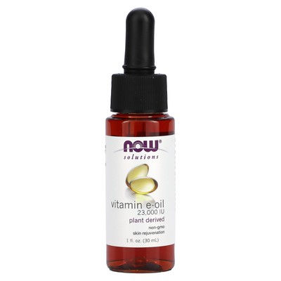 Now Foods E-Oil 23 000 IU 1 fl oz  30 ml Not Tested on Animals