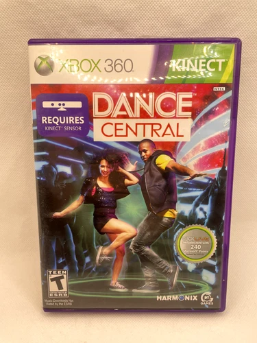 Dance Central (Microsoft Xbox 360, 2010) NIB,
