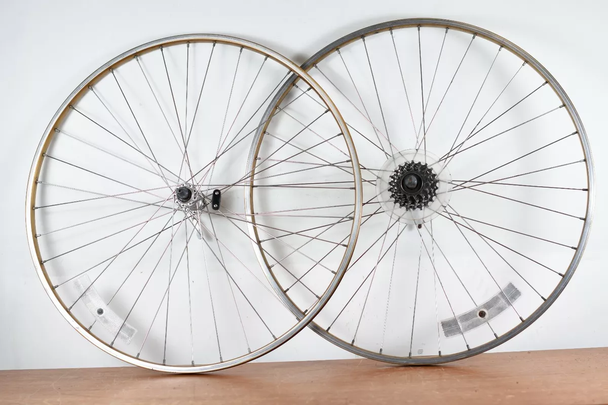 Bronze Gold Ano Araya 700c Rims Wheelset Shimano 105 Hubs Clincher