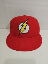 2009 DC Comics Originals The FLASH Small /Medium Logo Hat /Cap 115665
