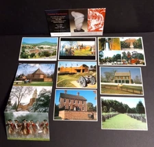 Virginia VA Souvenir Postcard Folder Ephemera Lot (44 pieces) Luray Shenandoah