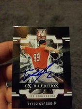 Tyler Skaggs Autographed 2009 Donruss Elite Extra Edition Auto Signed Autograph
