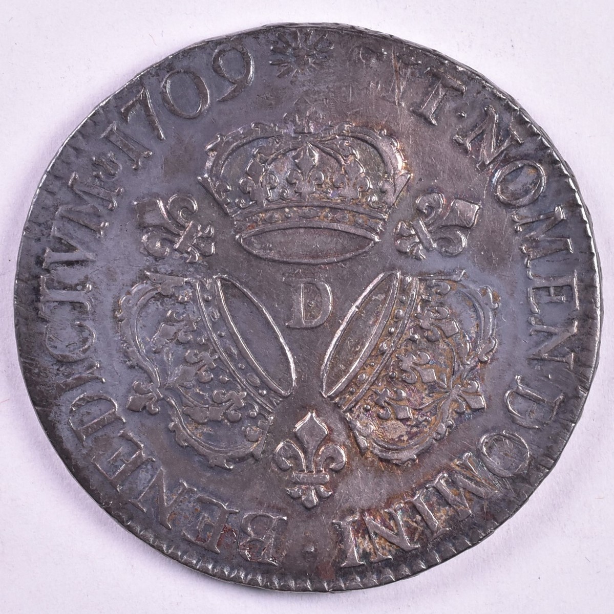 1709-D France Louis XIV Silver KM# 386.4 CAT $600 XF | eBay