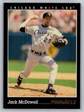 1993 Pinnacle Baseball #80 Jack McDowell - VG - Chicago White Sox