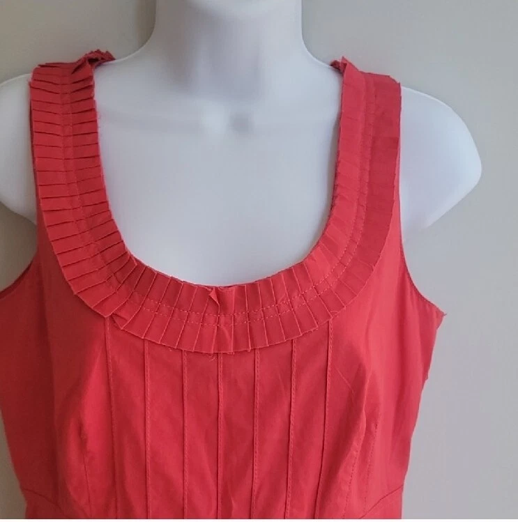 Abito rosso darla Tory Burch aderente e flare taglia 4