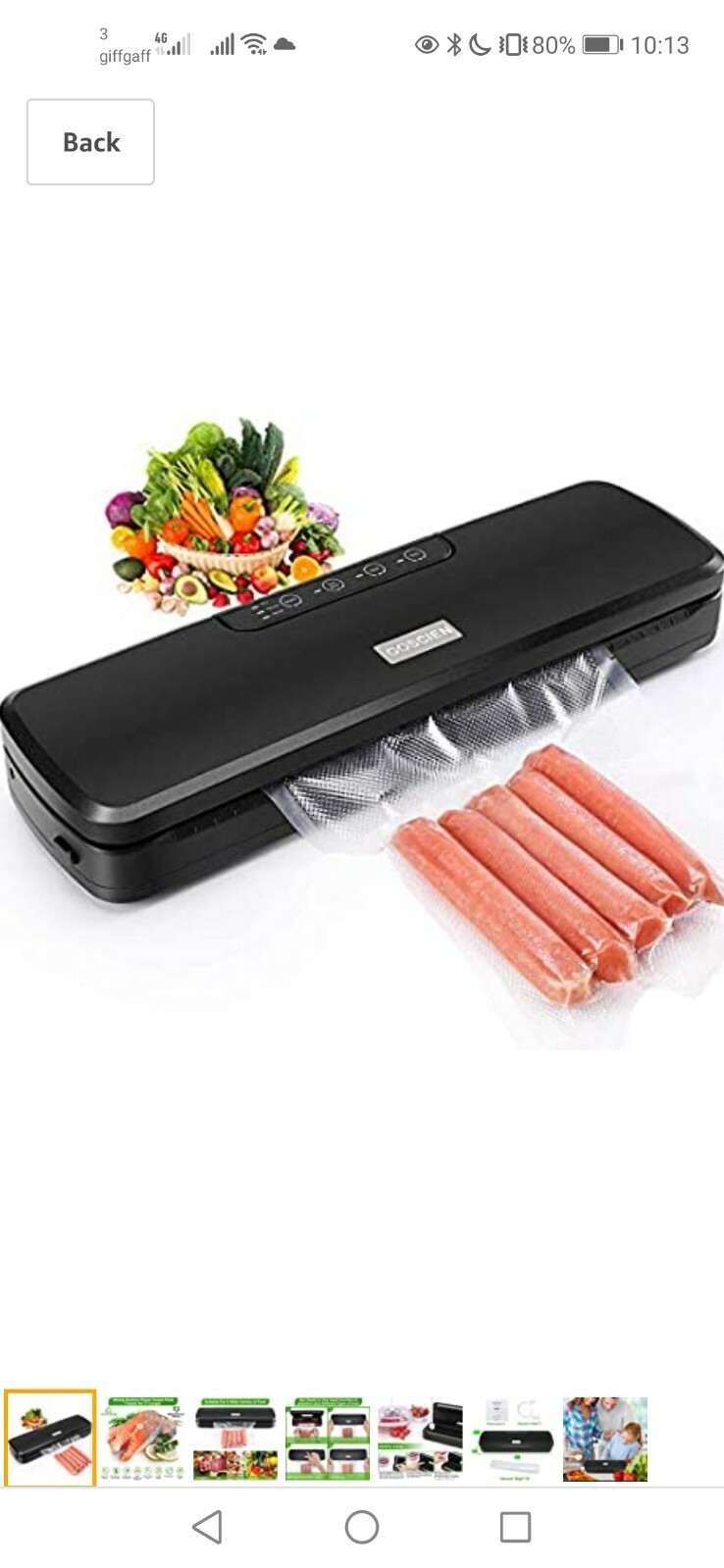 goscien vacuum sealer